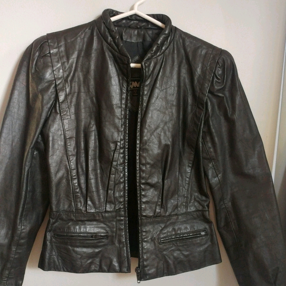 Vintage 80's Foxmoor Leather Jacket